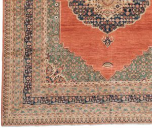 33349-Tabriz_Super_Fine_Handwoven_Tribal_Rug-9'0''x11'6''-Afghanistan-1-Border