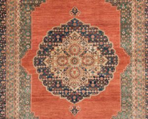 33349-Tabriz_Super_Fine_Handwoven_Tribal_Rug-9'0''x11'6''-Afghanistan-1-Center