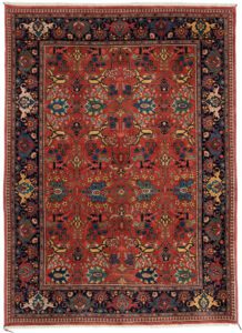 Persian Bidjar Handwoven Village Rug