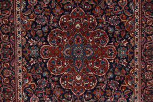 38145-Antique_Persian_Kashan_Handwoven_Rug-3'5''x5'1''-Persia-13