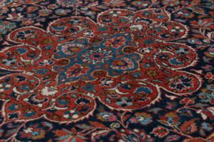38145-Antique_Persian_Kashan_Handwoven_Rug-3'5''x5'1''-Persia-5
