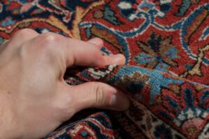 38145-Antique_Persian_Kashan_Handwoven_Rug-3'5''x5'1''-Persia-6