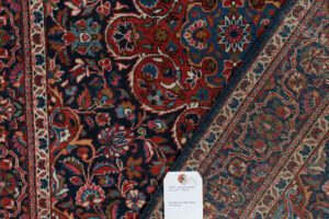 38145-Antique_Persian_Kashan_Handwoven_Rug-3'5''x5'1''-Persia-9