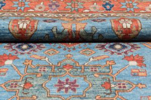 42402-Karaja_Fine_Handwoven_Tribal_Rug-3'1''x4'8''-Afghanistan-11
