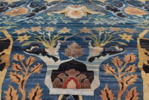 51180-Gherous_Very_Fine_Vivid_Color_Handwoven_Rug-9'11''x14'3''-India-5