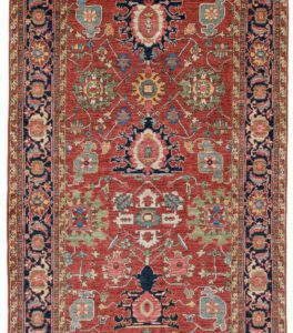 53441_NVA020B-Heriz_Luxe_Tribal_Handwoven_Rug-5'6''x14'6''-Afghanistan-1-Center