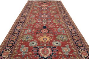 Afghan Heriz Handwoven Tribal Rug