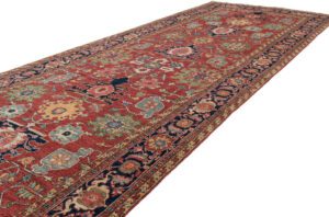 Afghan Heriz Handwoven Tribal Rug
