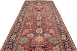 Afghan Heriz Handwoven Tribal Rug