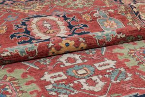 53441_NVA020B-Heriz_Luxe_Tribal_Handwoven_Rug-5'6''x14'6''-Afghanistan-6