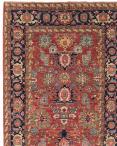 53444_NVA020B-Heriz_Luxe_Tribal_Handwoven_Rug-6'11''x19'10''-Afghanistan-1-Border
