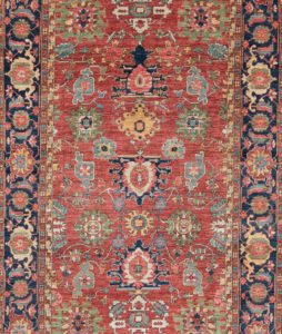 53444_NVA020B-Heriz_Luxe_Tribal_Handwoven_Rug-6'11''x19'10''-Afghanistan-1-Center
