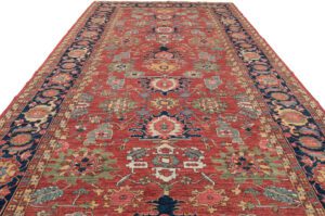 Afghan Heriz Handwoven Tribal Rug