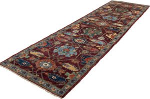 Afghan Heriz Handwoven Tribal Rug