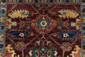53472_BTR002A-Heriz_Handwoven_Tribal_Rug-2'10''x9'9''-Afghanistan-12