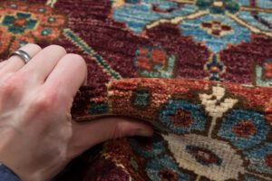 53472_BTR002A-Heriz_Handwoven_Tribal_Rug-2'10''x9'9''-Afghanistan-14