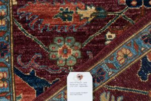 53472_BTR002A-Heriz_Handwoven_Tribal_Rug-2'10''x9'9''-Afghanistan-2
