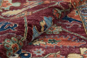 53472_BTR002A-Heriz_Handwoven_Tribal_Rug-2'10''x9'9''-Afghanistan-5