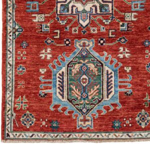 53480_BTR002A-Heriz_Handwoven_Tribal_Rug-2'11''x5'2''-Afghanistan-1-Border