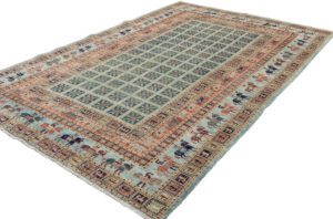Afghan Pazyryk Handwoven Tribal Rug