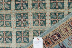 53486_BTR013A-Pazyryk_Fine_Handwoven_Tribal_Rug-5'10''x8'8''-Afghanistan-2
