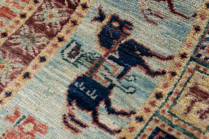 53486_BTR013A-Pazyryk_Fine_Handwoven_Tribal_Rug-5'10''x8'8''-Afghanistan-6