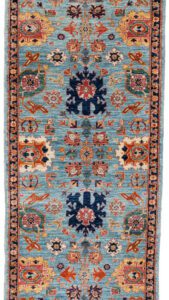 53488_BTR003A-Harshang_Fine_Handwoven_Tribal_Rug-2'10''x12'10''-Afghanistan-1-Center
