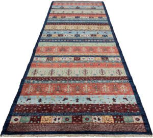 Afghan Luri Gabbeh Handwoven Tribal Rug