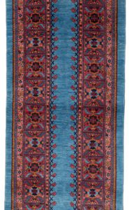 53493_NVA001A-Persian_Qashqai_Ultimate_Village_Rug-3'4''x12'5''-Iran-1-Center