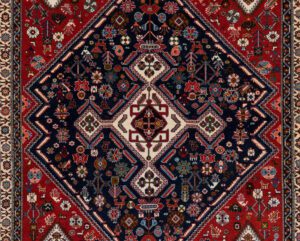 53494_NVA001M-Persian_Qashqai_Super_Fine_Village_Rug-3'8''x5'0''-Iran-1-Center