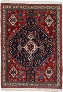 Persian Qashqai Village Handwoven Rug