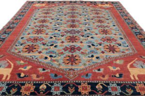 Afghan Qashqai Handwoven Tribal Rug