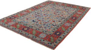 Afghan Qashqai Handwoven Tribal Rug
