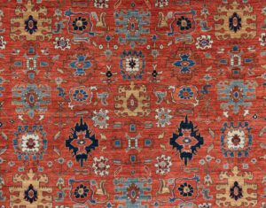 53505_BTR020A-Harshang_Heriz_Handwoven_Tribal_Rug-10'0''x10'0''-Afghanistan-1-Center
