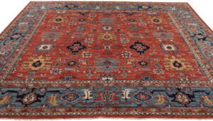 Afghan Harshang Heriz Handwoven Tribal Rug