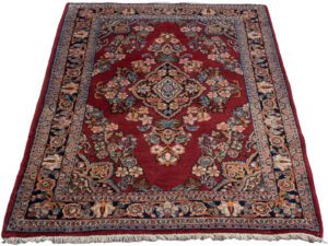 Antique Persian Kazvin Qazvin Handwoven Rug