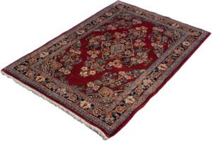 Antique Persian Kazvin Qazvin Handwoven Rug