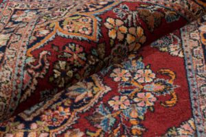 21656-Antique_Kazvin_Handwoven_Rug-3'7''x5'3''-Persia-9