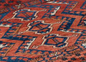 31450-Ersari_Chuval_Handwoven_Tribal_Rug-4'8''x3'1''-Afghanistan-5