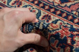 31916-Fine_Sarouk_Antiqued_Handwoven_Rug-3'7''x5'1''-India-6