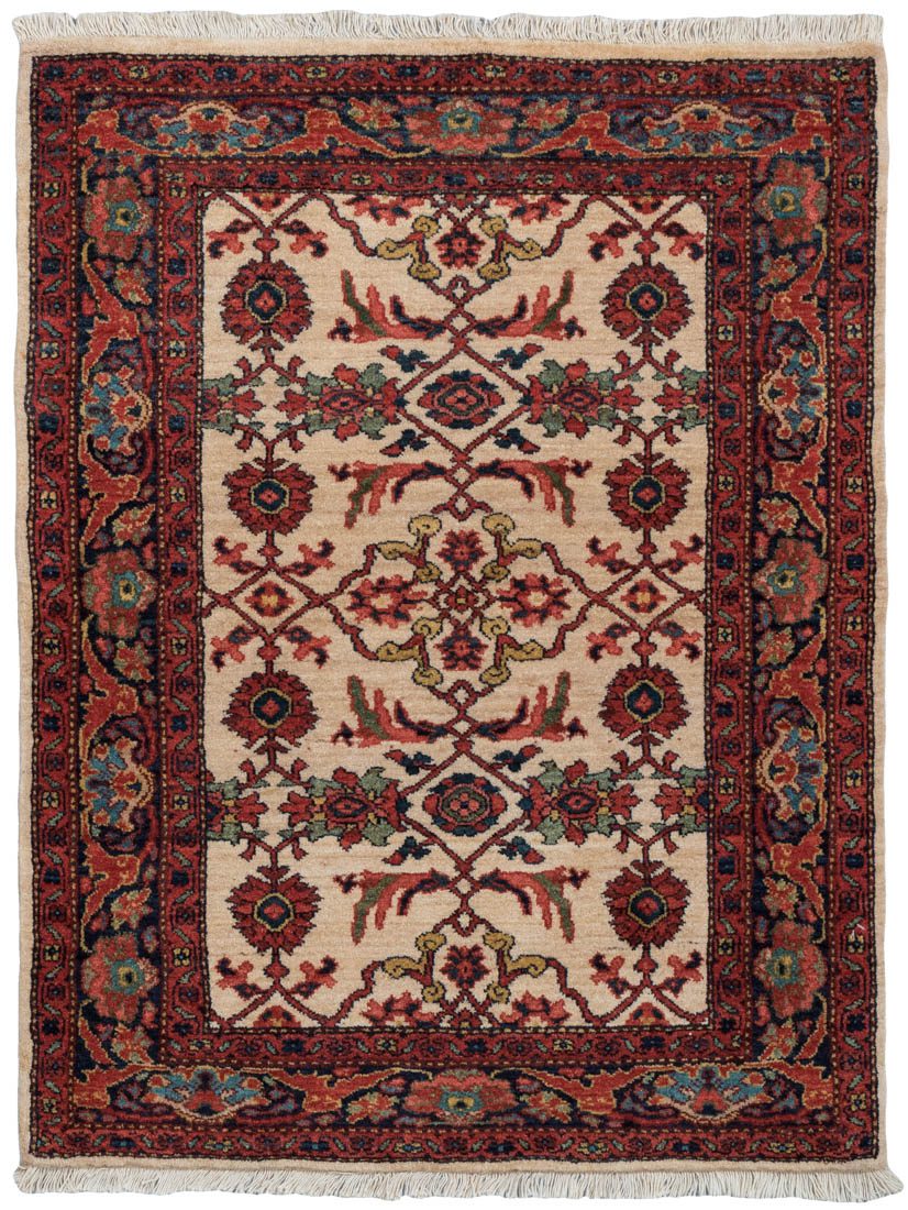 Persian Farahan Handwoven Village Rug