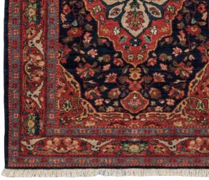 34140-Persian_Farahan_Fine_Ultimate_Village_Rug-3'1''x4'3''-Iran-1-Border