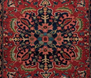 34141-Persian_Farahan_Fine_Ultimate_Village_Rug-3'1''x3'8''-Iran-1-Center