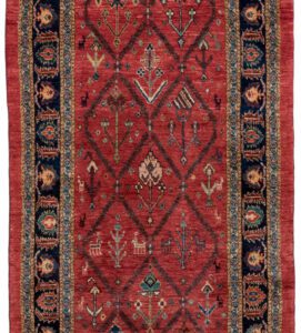 35048-Persian_Khamsehbaf_Ultimate_Village_Rug-2'9''x7'0''-Iran-1-Center