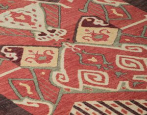 36112-Ikat_Fine_Luxe_Textile_Handwoven_Rug-3'0''x4'2''-Afghanistan-4