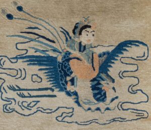 36563-Antique_Peking_Pictorial_Handwoven_Rug-3'1''x3'0''-China-1-Center
