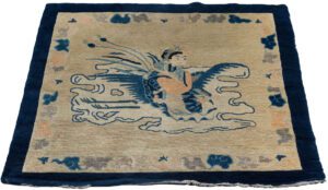Antique Peking Pictorial Handwoven Rug