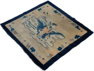 Antique Peking Pictorial Handwoven Rug