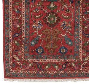 37228-Persian_Heriz_Ultimate_Village_Rug-2'10''x5'1''-Iran-1-Border