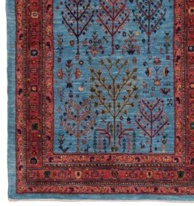 37786-Persian_Khamsehbaf_Ultimate_Village_Rug-2'9''x5'7''-Iran-1-Border